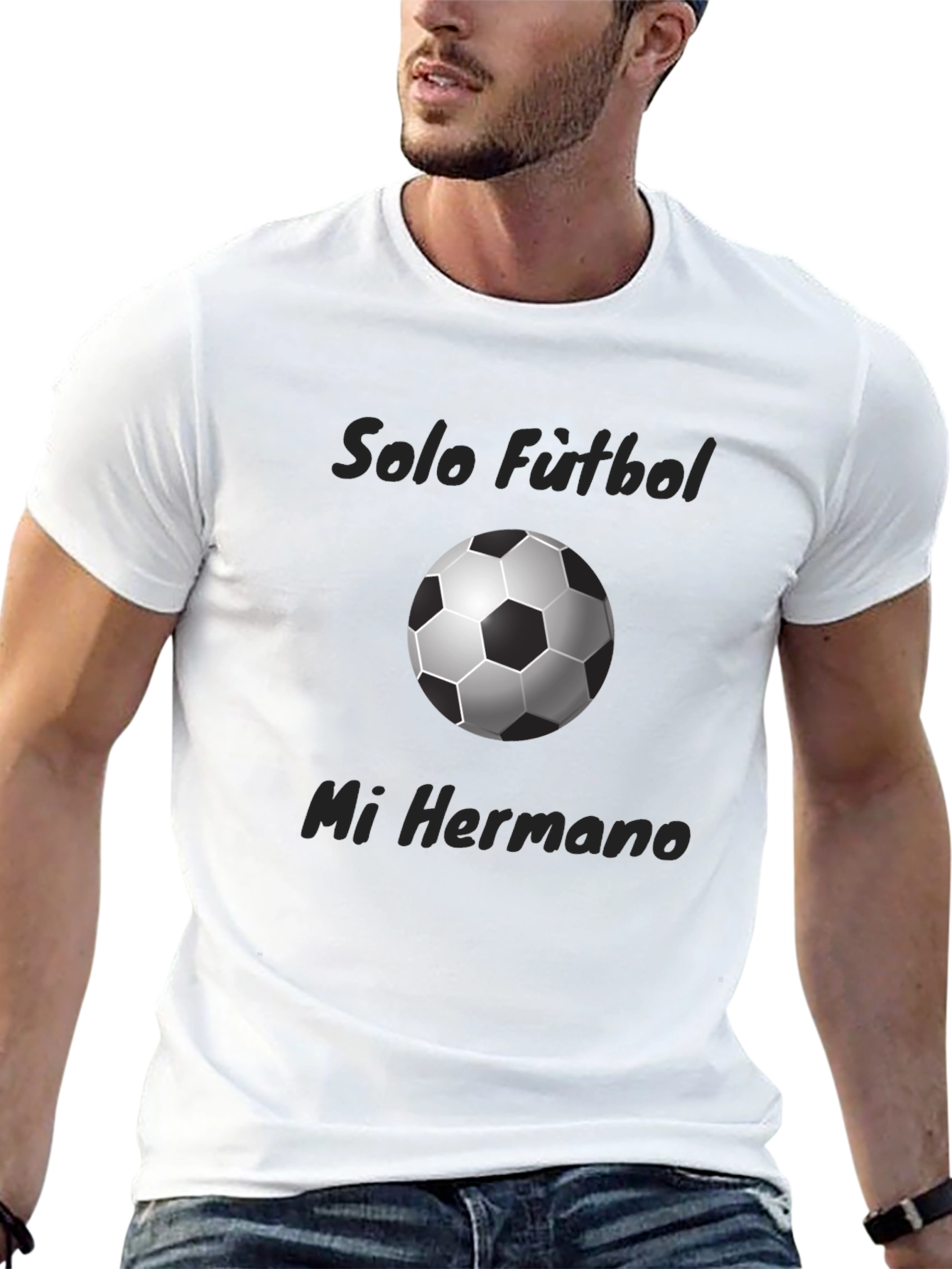 Soccer Fan T-Shirt - Solo Futbol Mi Hermano