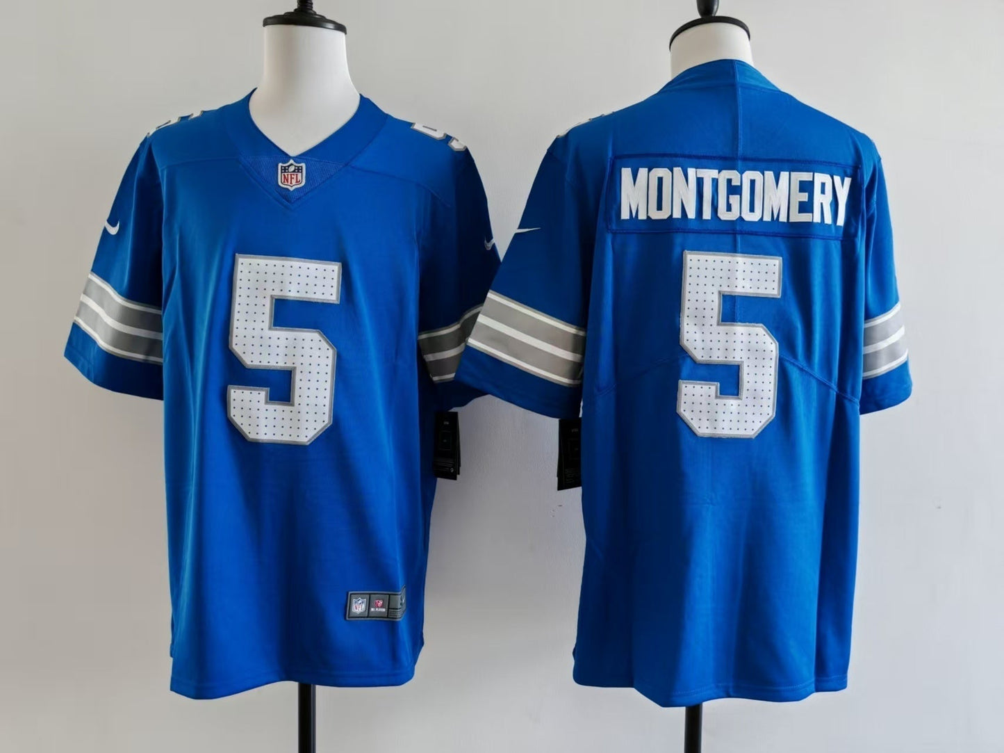 Men's Detroit Alex David Montgomery Jersey - Blue