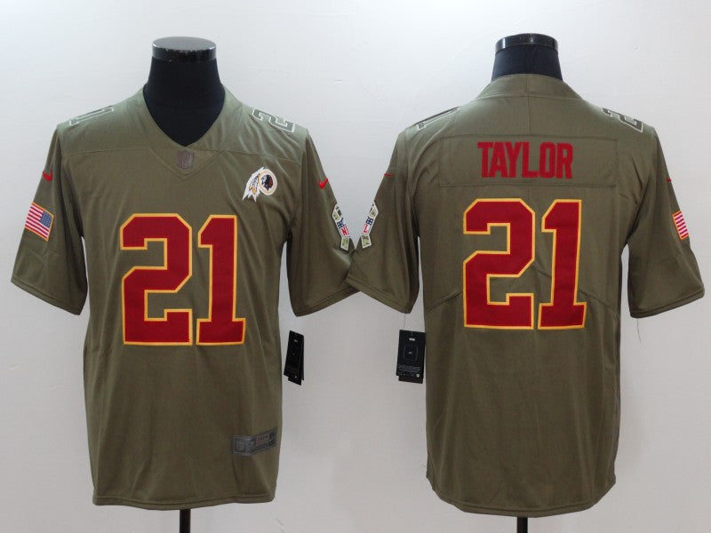 Men's Washington Commanders Sean Taylor #21 Brown Alternate Game Jerseys