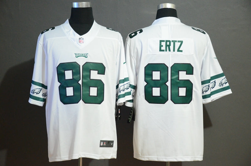 Men's Philadelphia Eagles Zach Ertz #86 White Game Player Jerseys