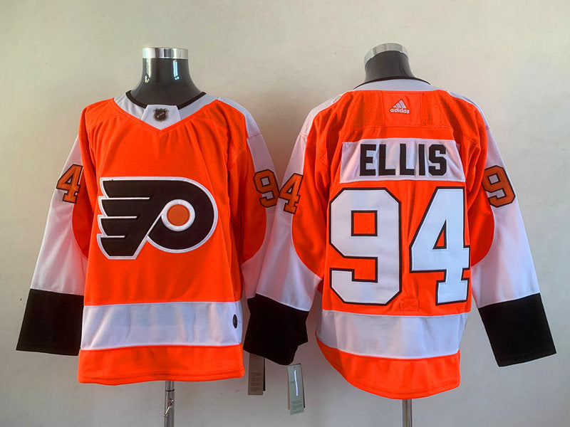 Men's Philadelphia Flyers Ryan Ellis #94 Orange Player Jerseys