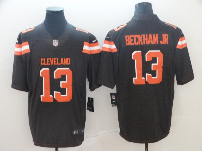 Men's Cleveland Browns Odell Beckham Jr. Brown Game Jerseys