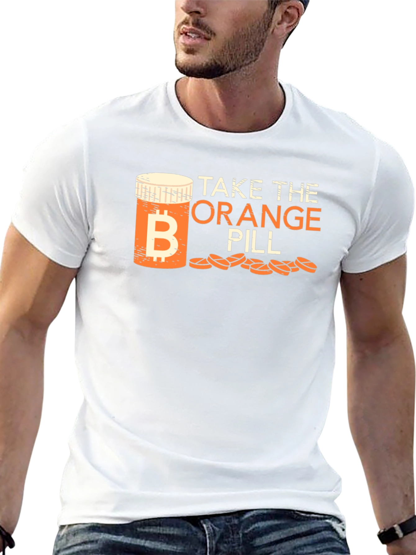 Take the Orange Pill Bitcoin T-Shirt