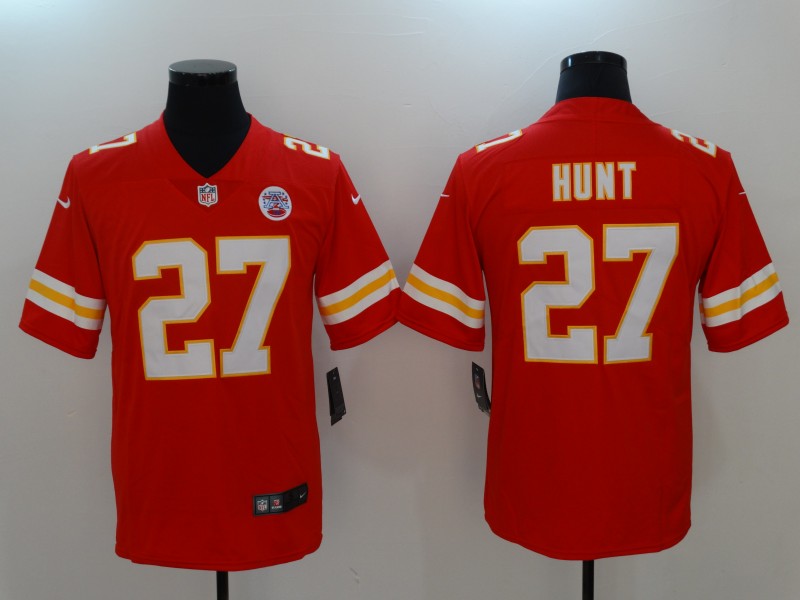 Men's Kansas City Chiefs Hunt Red Game Jerseys