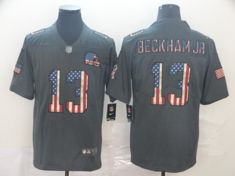 Men's Cleveland Browns Odell Beckham Jr. Black Player Jerseys