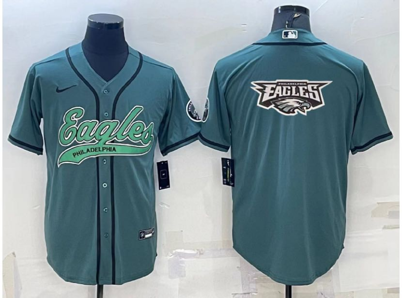 Men's Philadelphia Eagles Midnight Green Game Jerseys