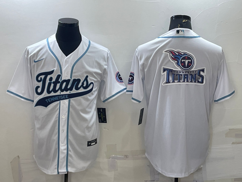Men's Tennessee Titans White Fashion Jerseys