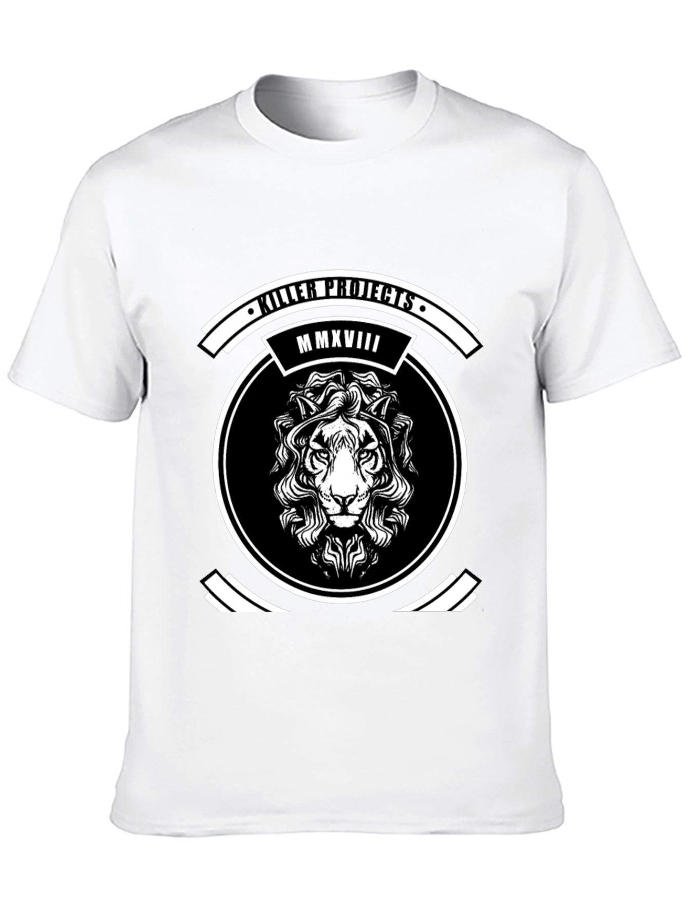 Killer Projects Lion Graphic Tee - Black