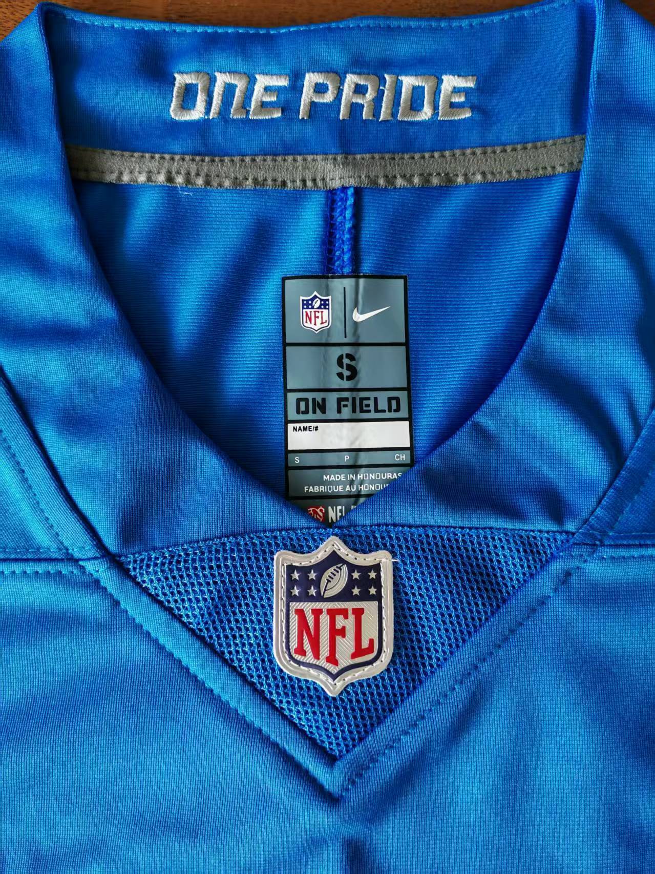 Men's Detroit Alex Jahmyr Gibbs Jersey - Blue#0