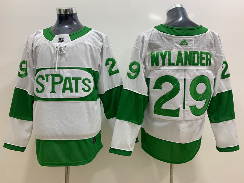 Men's Toronto Maple Leafs William Nylander #29 White Player Game Jerseys
