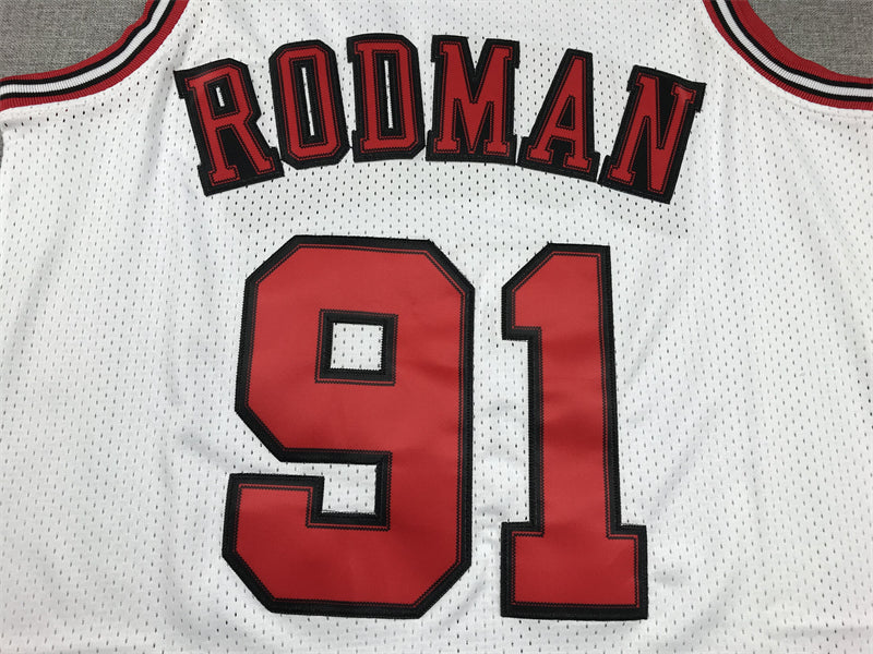 Men's Chicago Bulls Dennis Rodman 1997-98 Hardwood Classics Swingman Jerseys
