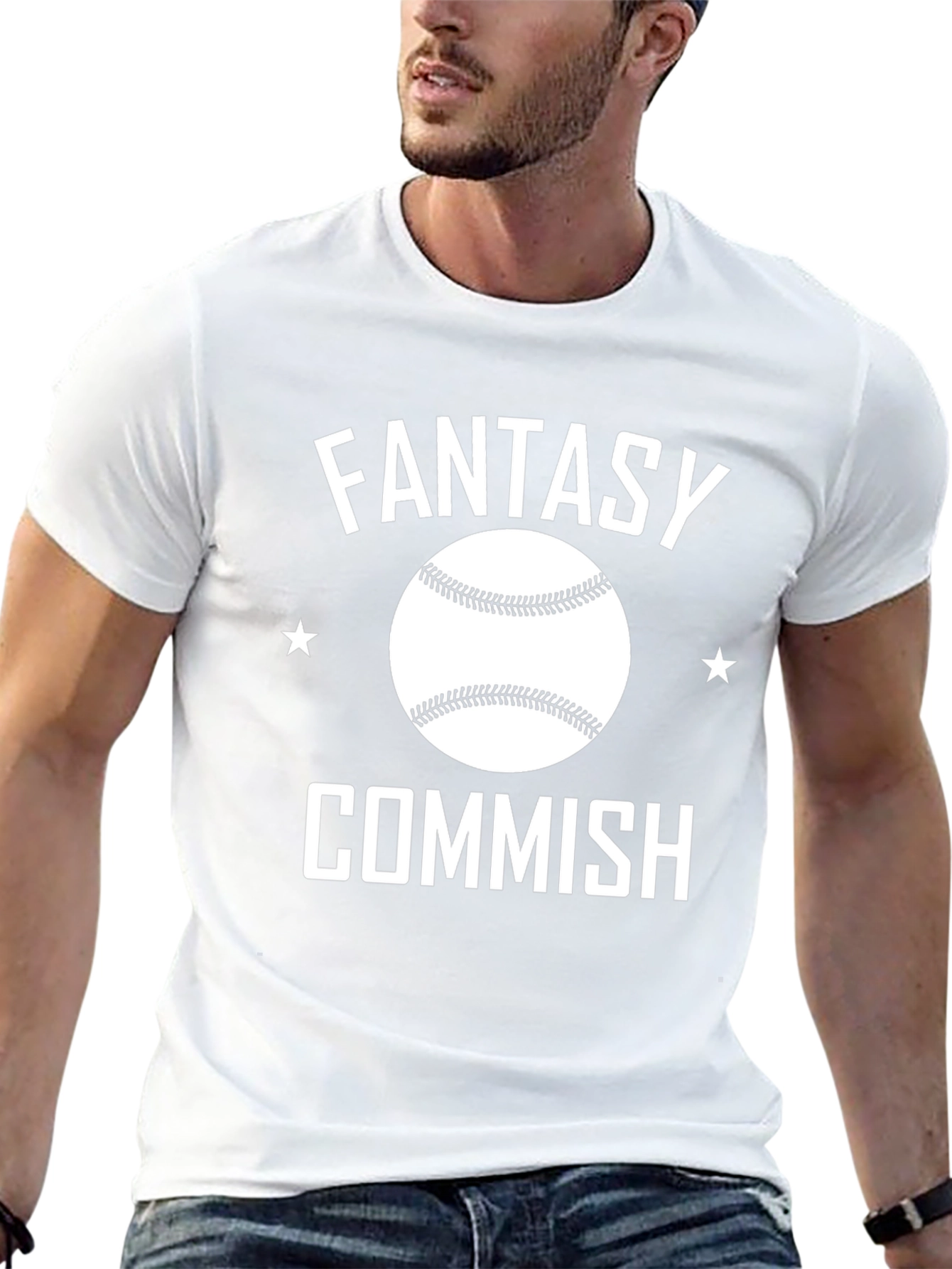 Fantasy Baseball Commissioner Graphic Tee