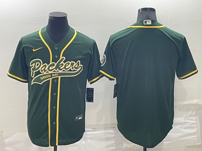 Men's Green Bay Packers Green Blank Jerseys