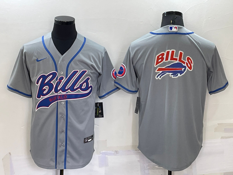 Men's Buffalo Bills Gray Game Jerseys