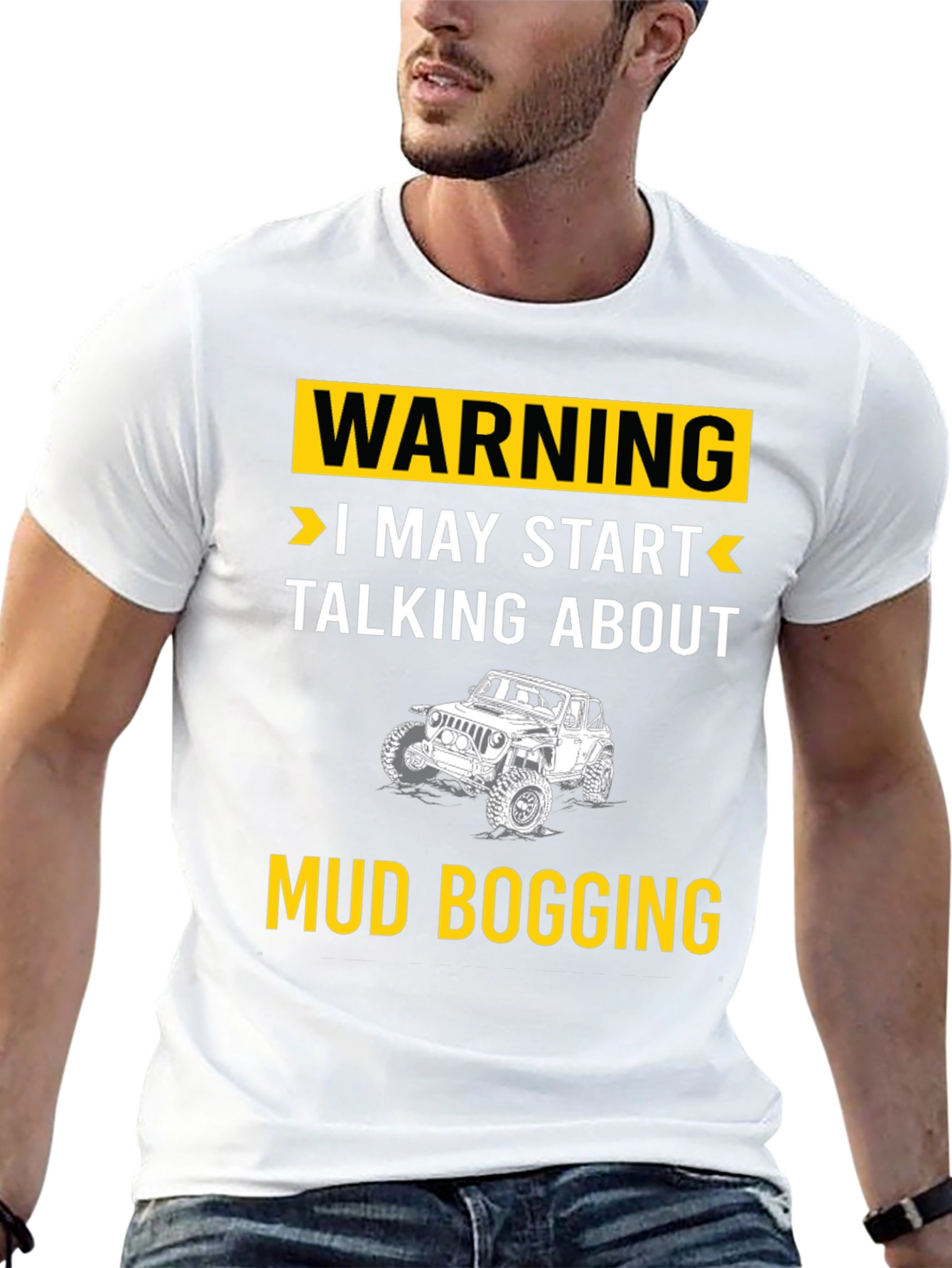 Warning Mud Bogging T-Shirt