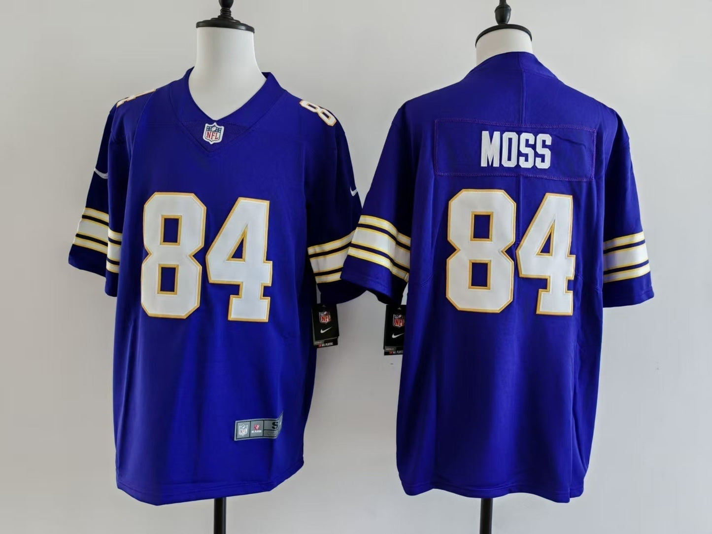 Men's Minnesota Vikings Randy Moss Nike Jersey - Retro Purple