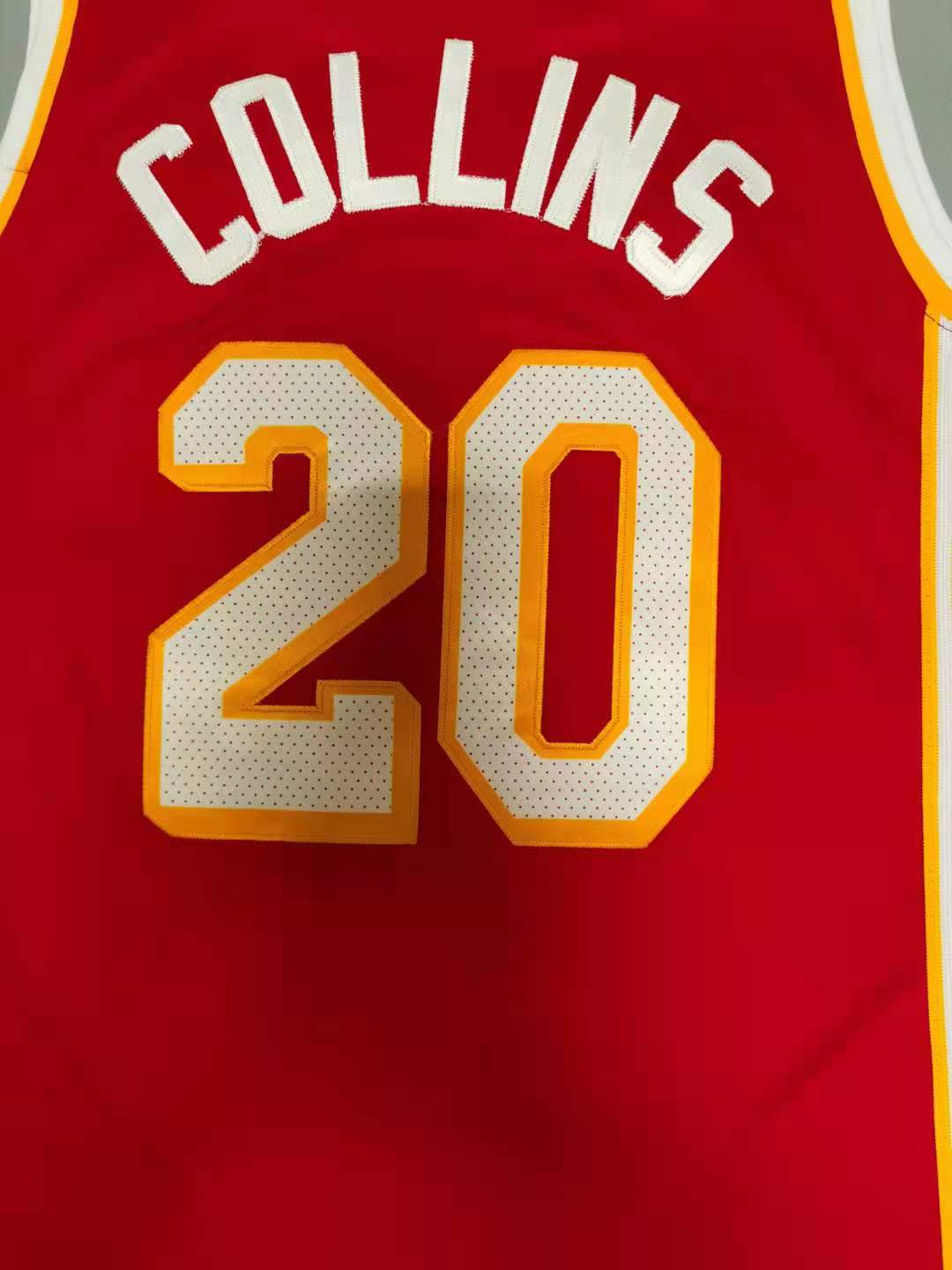 Men's Atlanta Hawks John Collins #20 Red 2019/20 Swingman Jerseys