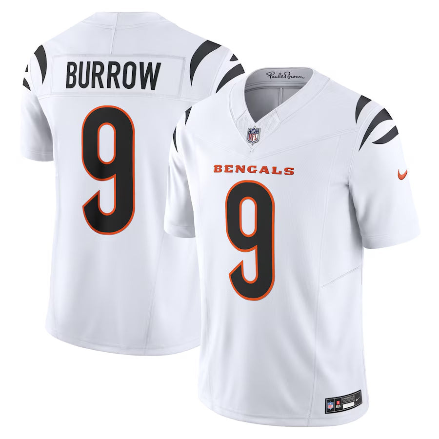 Cincinnati Bengals 9# Joe Burrow Vapor F.U.S.E. Limited Jersey