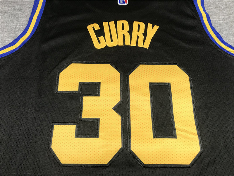 Men's Golden State Warriors Stephen Curry Fanatics Branded Black Classic Jerseys