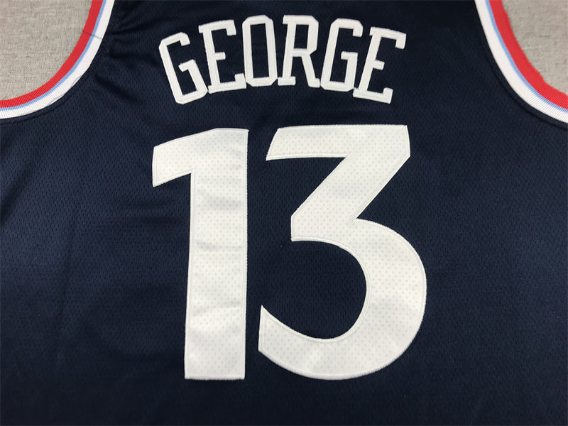 Men's LA Clippers Paul George #13 Navy Swingman Jerseys