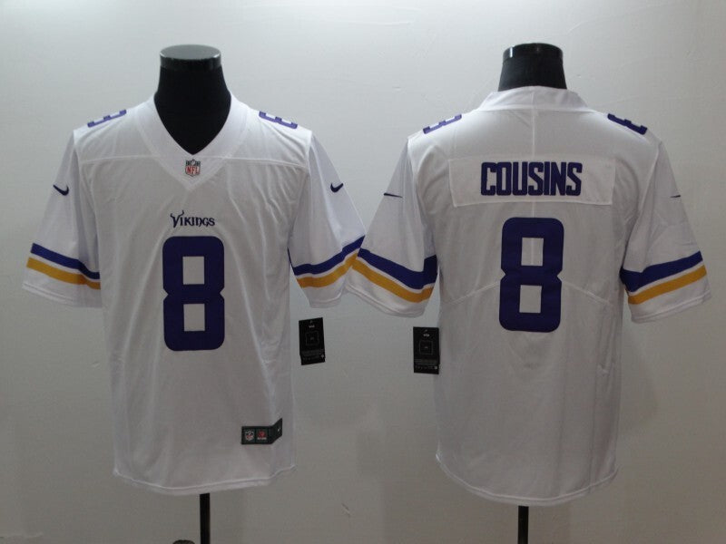 Men's Minnesota Vikings Kirk Cousins Nike Jersey - White#8