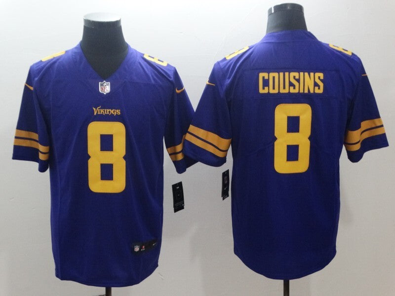 Men's Minnesota Vikings Kirk Cousins Nike Jersey - Purple