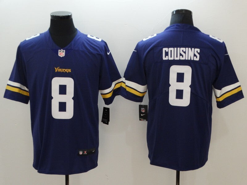Men's Minnesota Vikings Kirk Cousins Nike Jersey - Purple#8