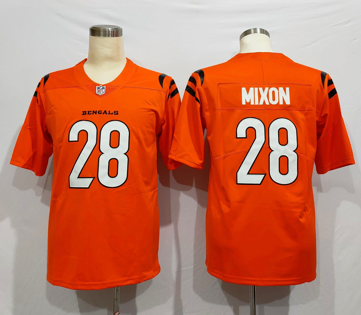 Men's Cincinnati Bengals Joe Mixon #28 Orange Alternate Game Jerseys