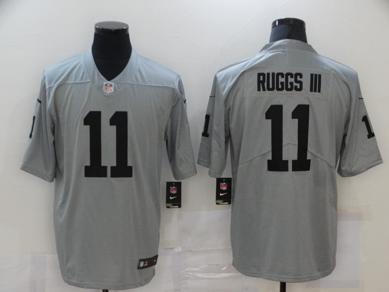 Men's Las Vegas Raiders Henry Ruggs III #11 Gray Inverted Legend Jerseys