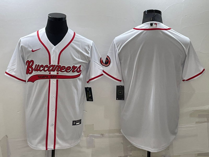 Men's Tampa Bay Buccaneers White Blank Jerseys