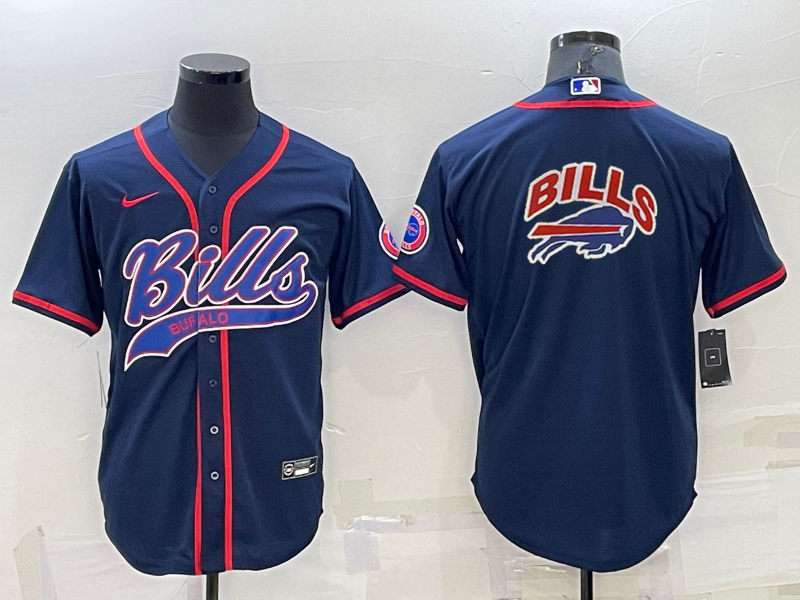 Men's Buffalo Bills Navy Game Jerseys
