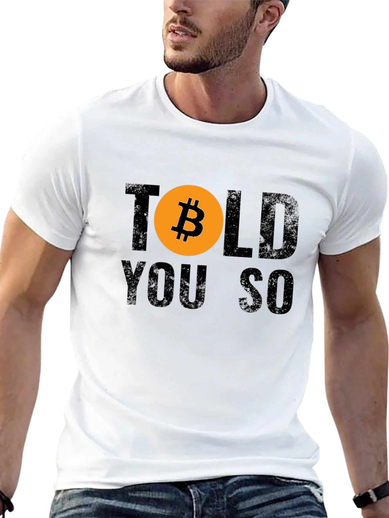 Bitcoin Told You So Graphic Tee - Crypto T-Shirt