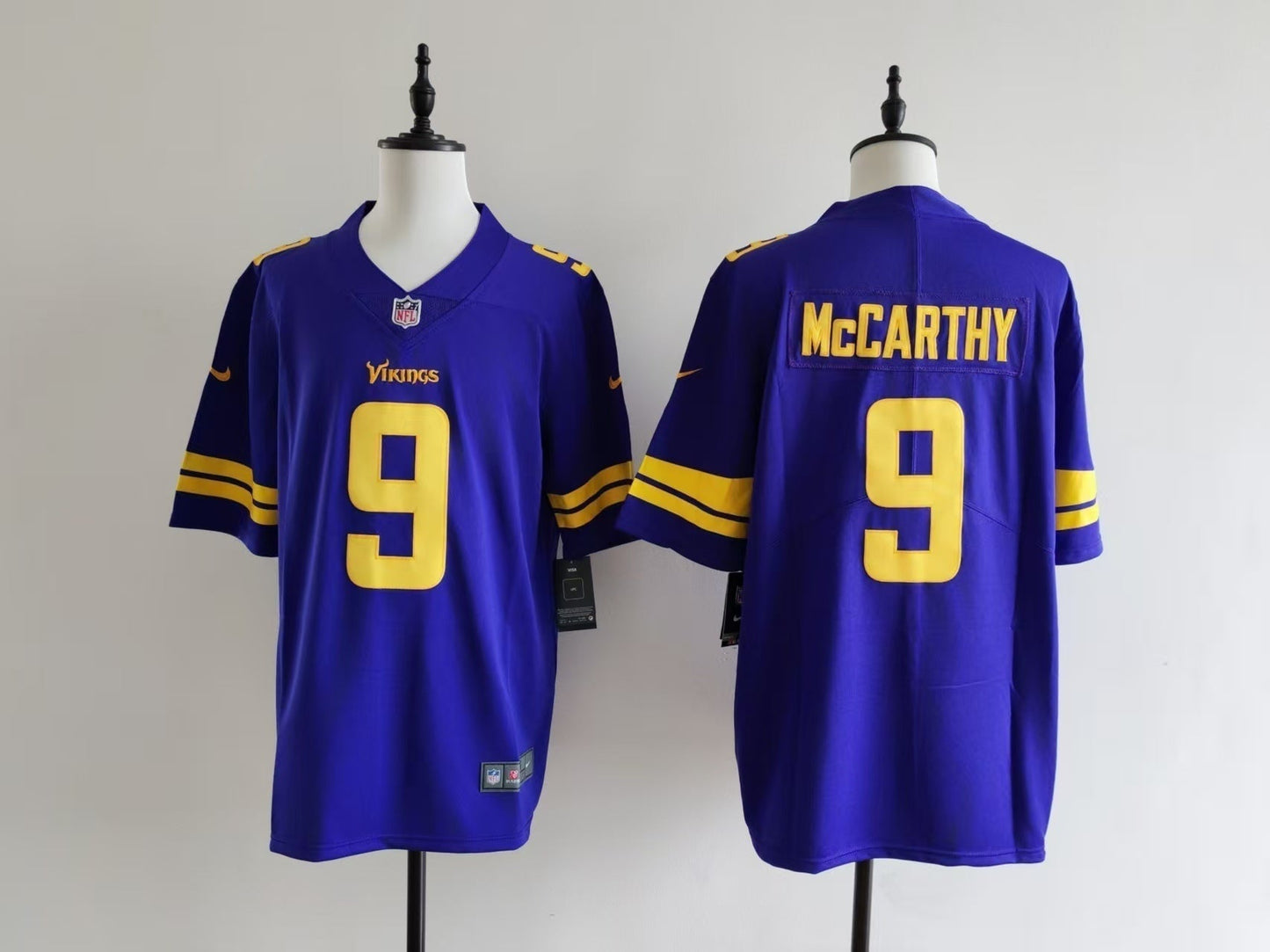 Men's Minnesota Vikings J.J. McCarthy Nike Jersey - Purple