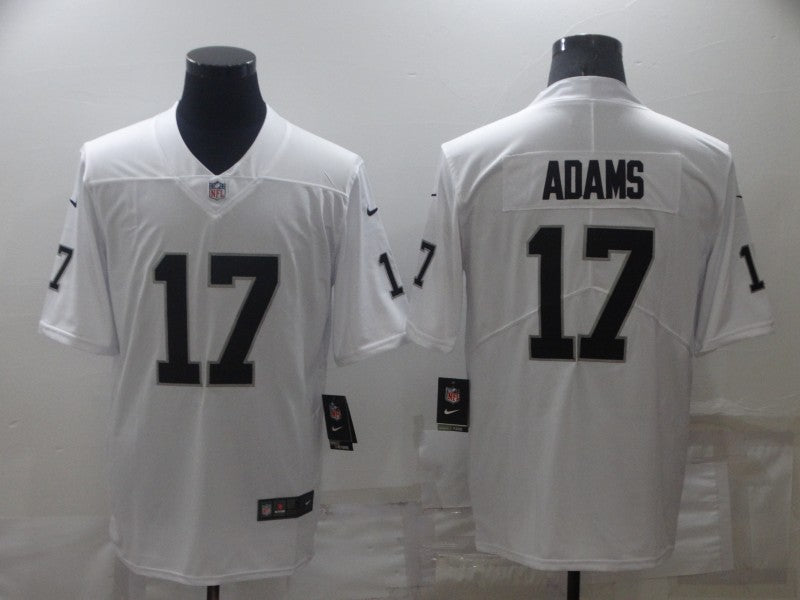 Men's Las Vegas Raiders Davante Adams #17 White Game Player Jerseys