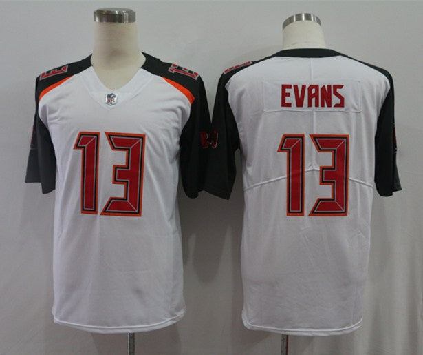 Men's Tampa Bay Buccaneers Mike Evans #13 White Game Player Jerseys