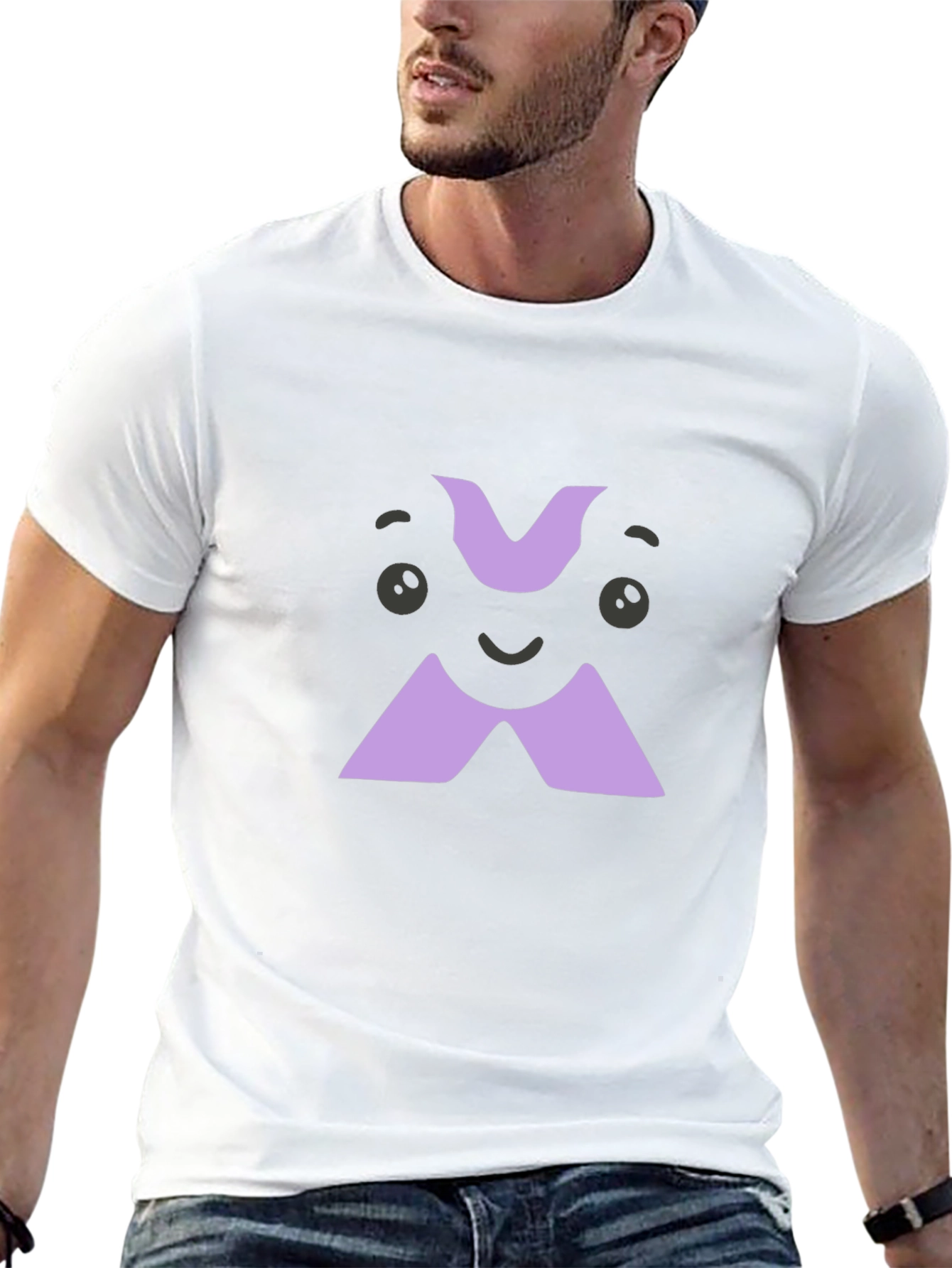Funny Cartoon X T-Shirt - Black