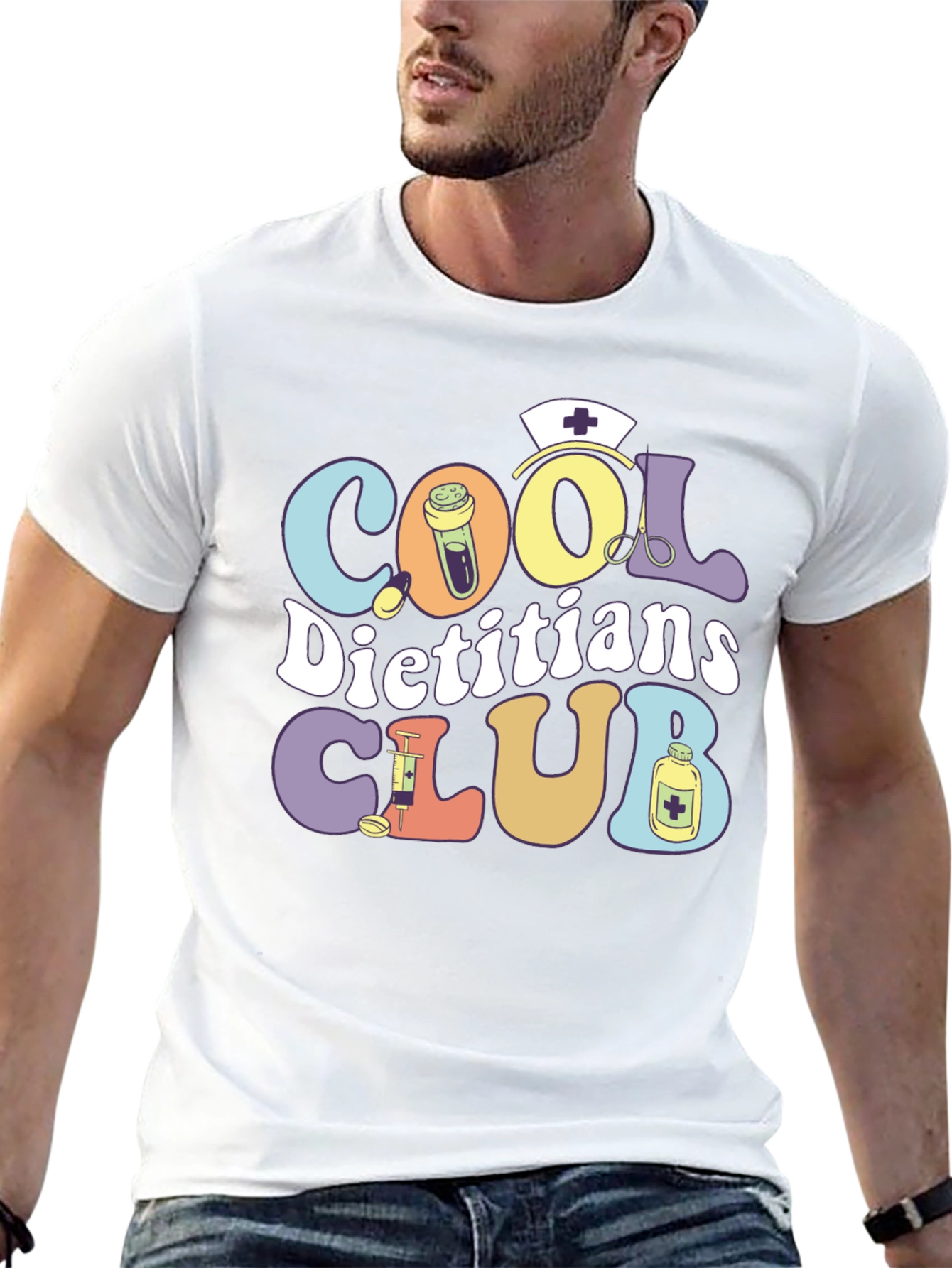 Cool Dietitians Club Graphic T-Shirt