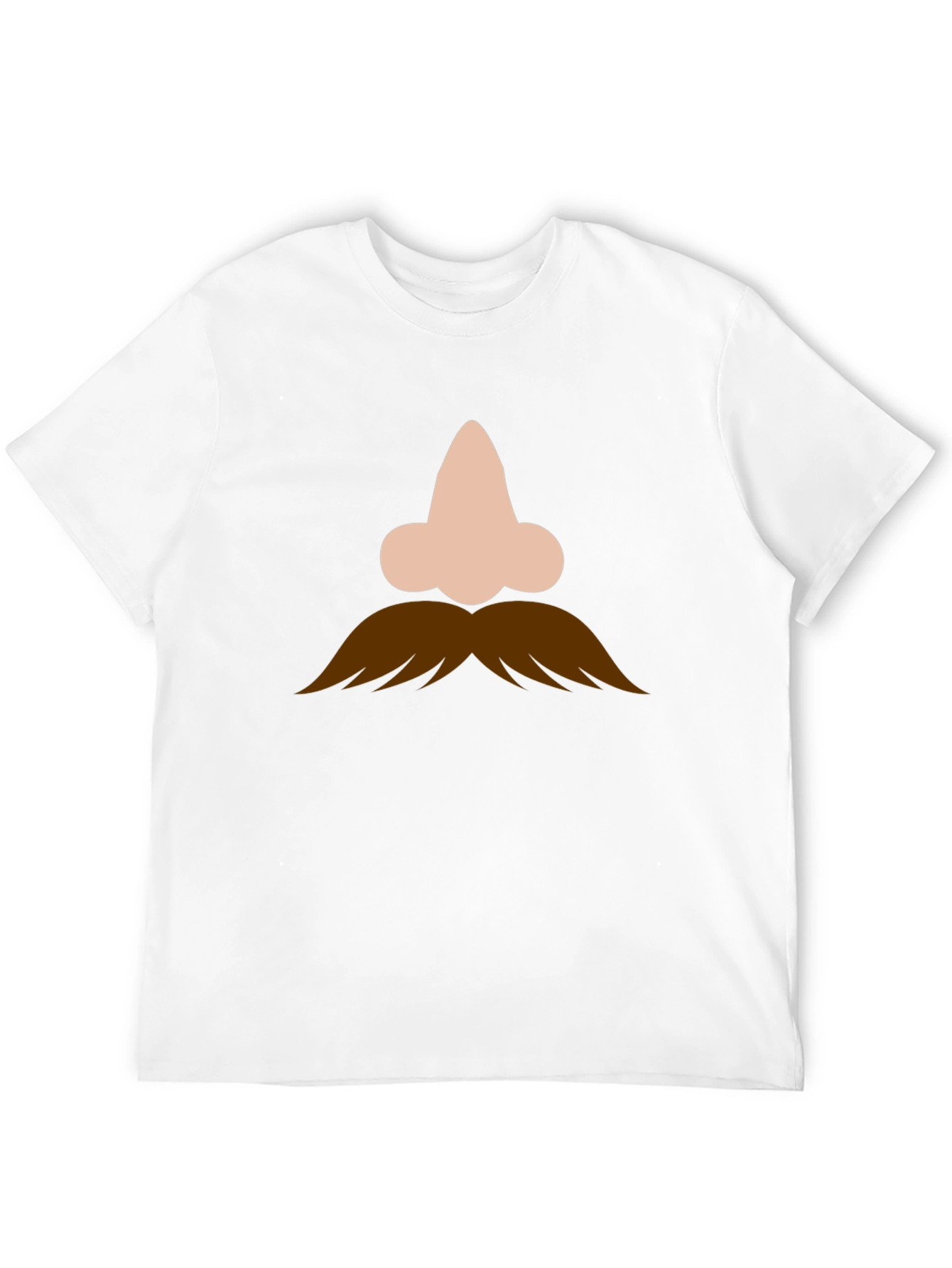 Funny Nose and Mustache Graphic Tee