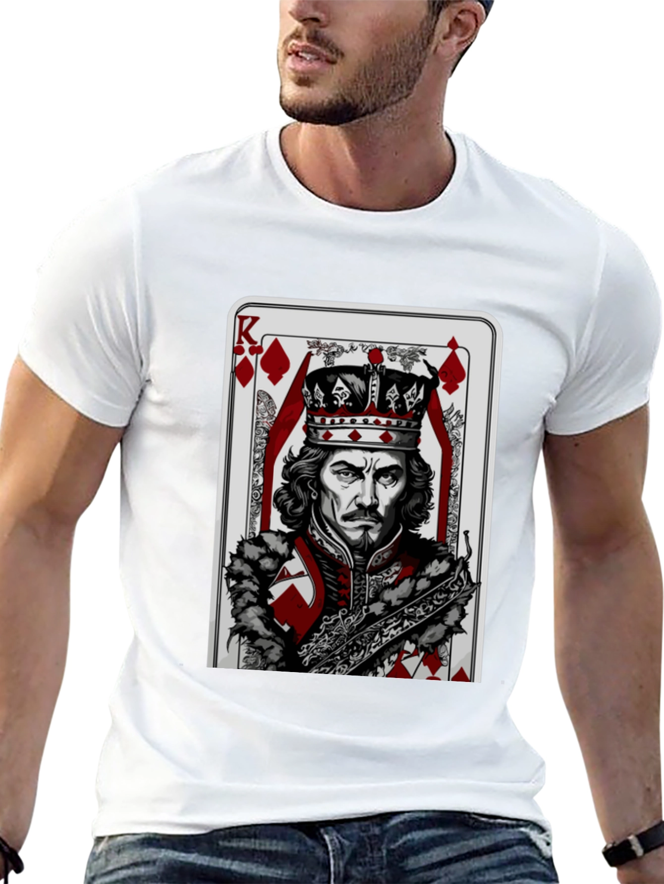 King of Diamonds Graphic T-Shirt