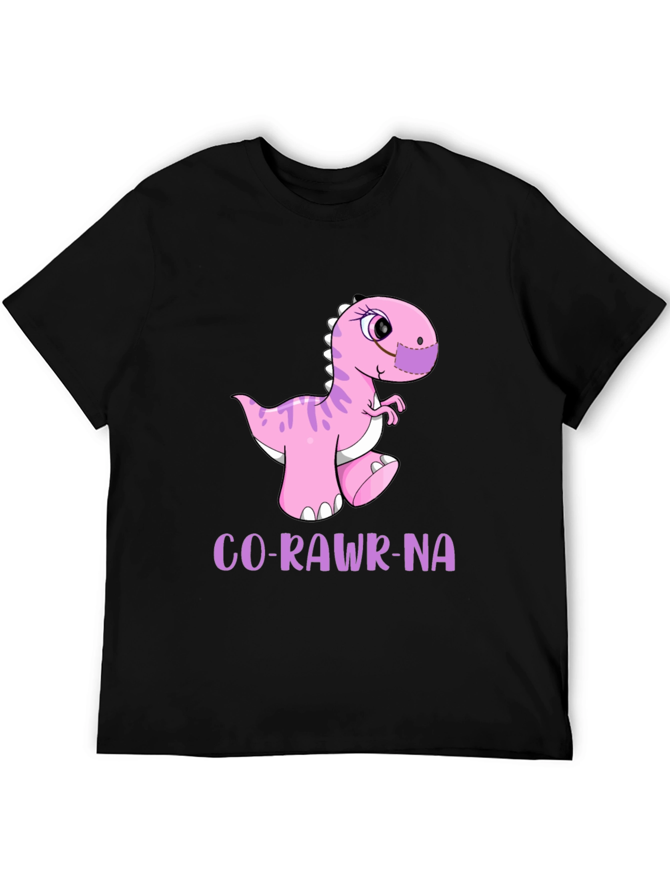 Funny Dinosaur Co-Rawr-Na T-Shirt