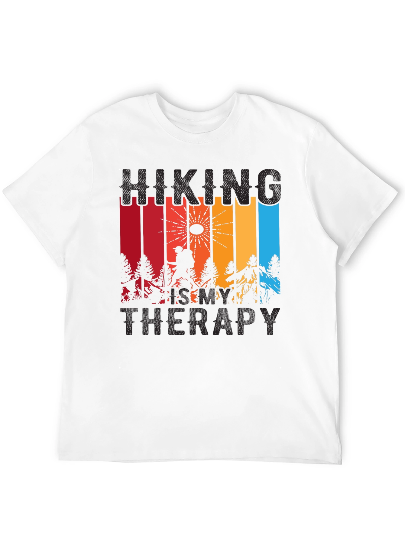 Hiking Is My Therapy Graphic Tee