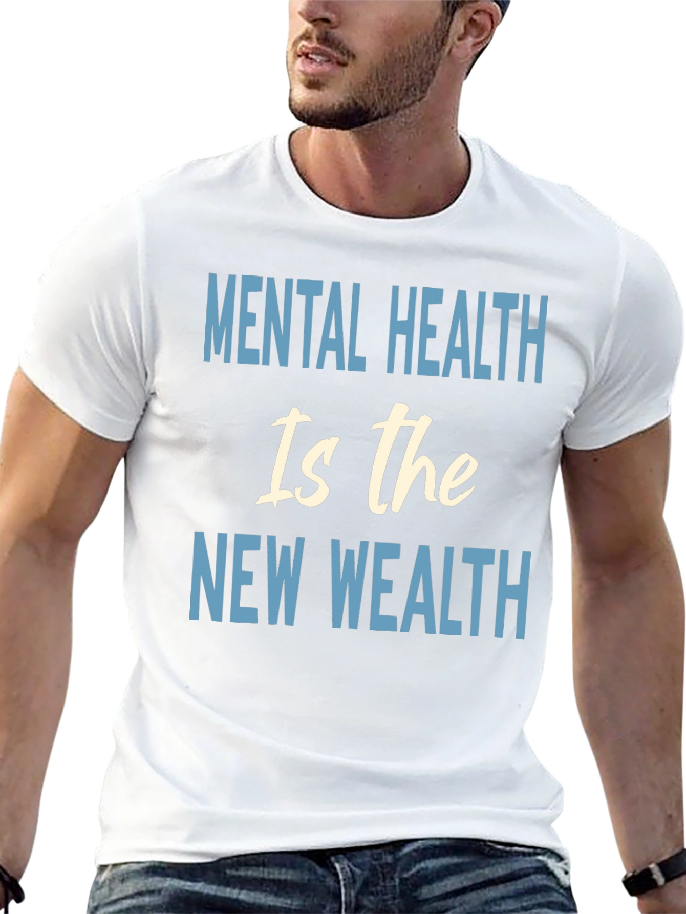 Mental Health is The New Wealth Graphic T-Shirt
