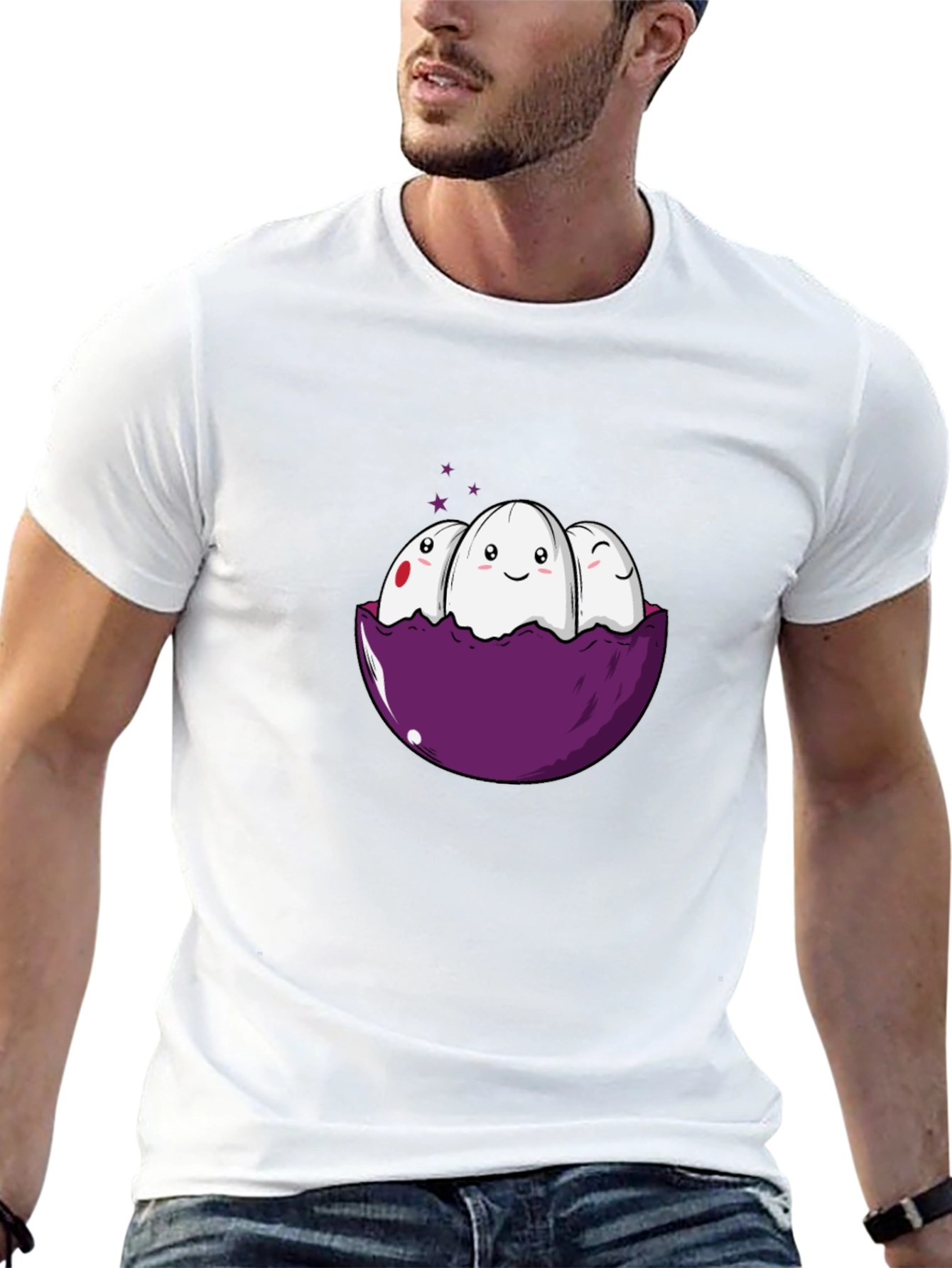 Cute Ghost Egg T-Shirt