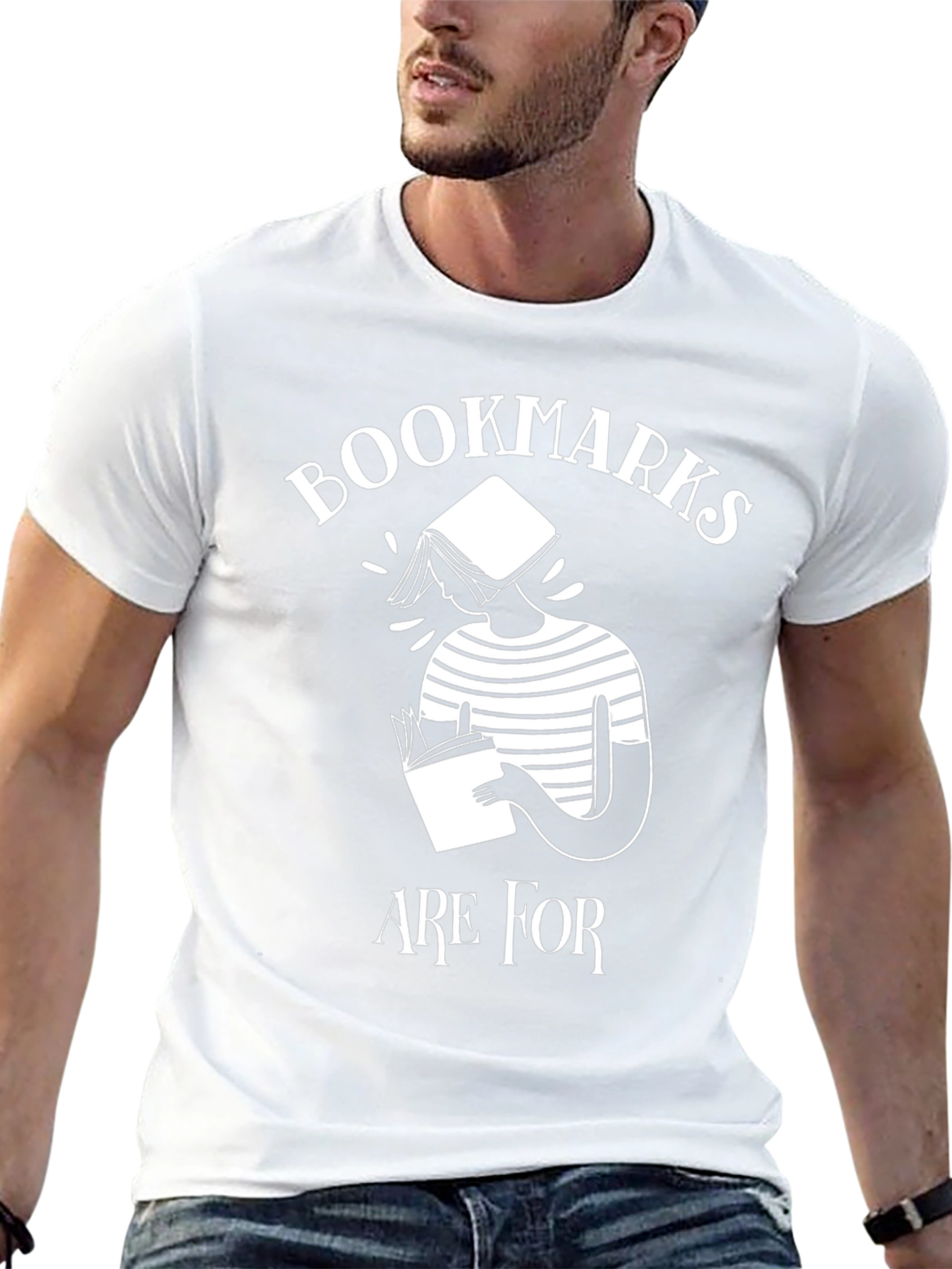 Bookmarks Are For Shirt - Book Lover Tee