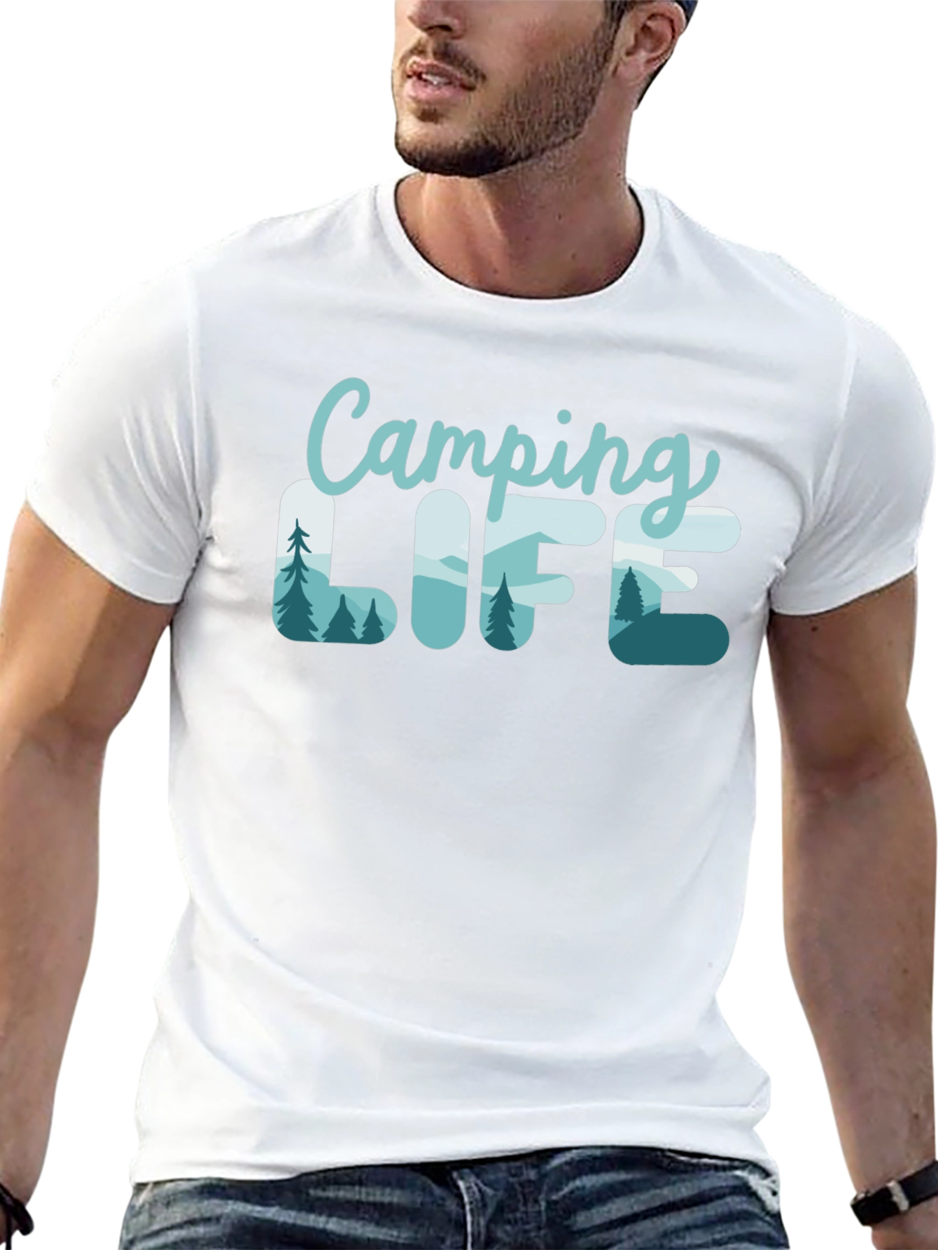 Camping Life Graphic T-Shirt - Adventure Tee