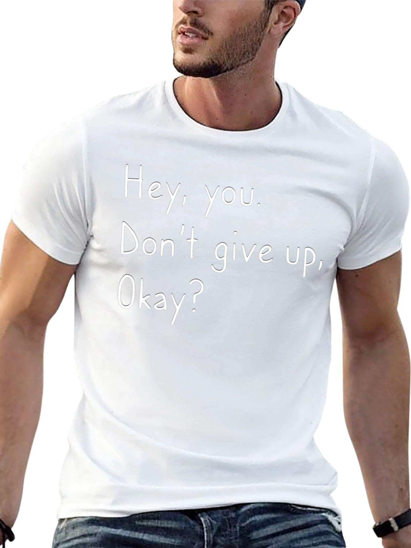 Inspirational Graphic Tee - Dont Give Up
