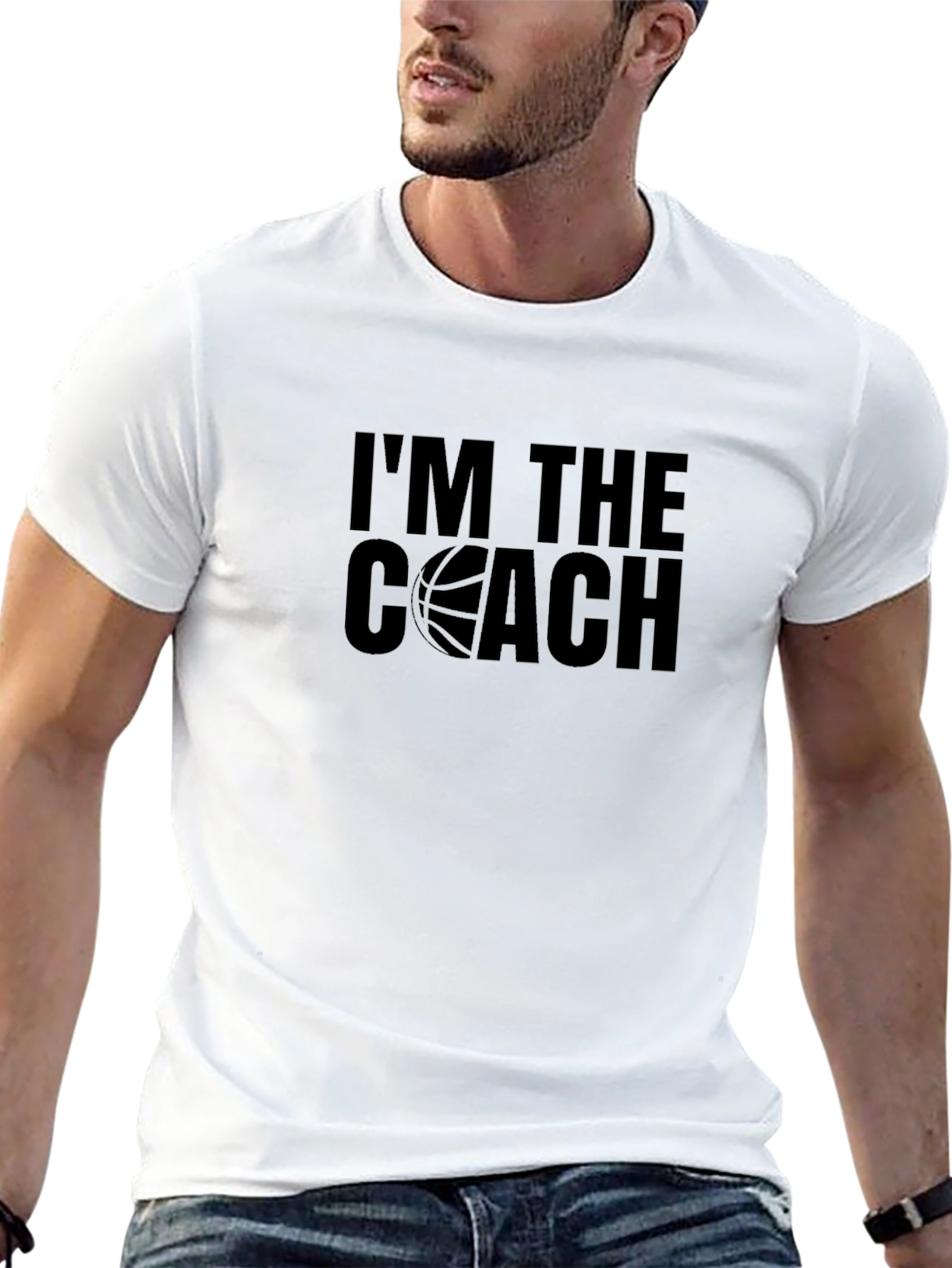 Im The Coach Basketball T-Shirt