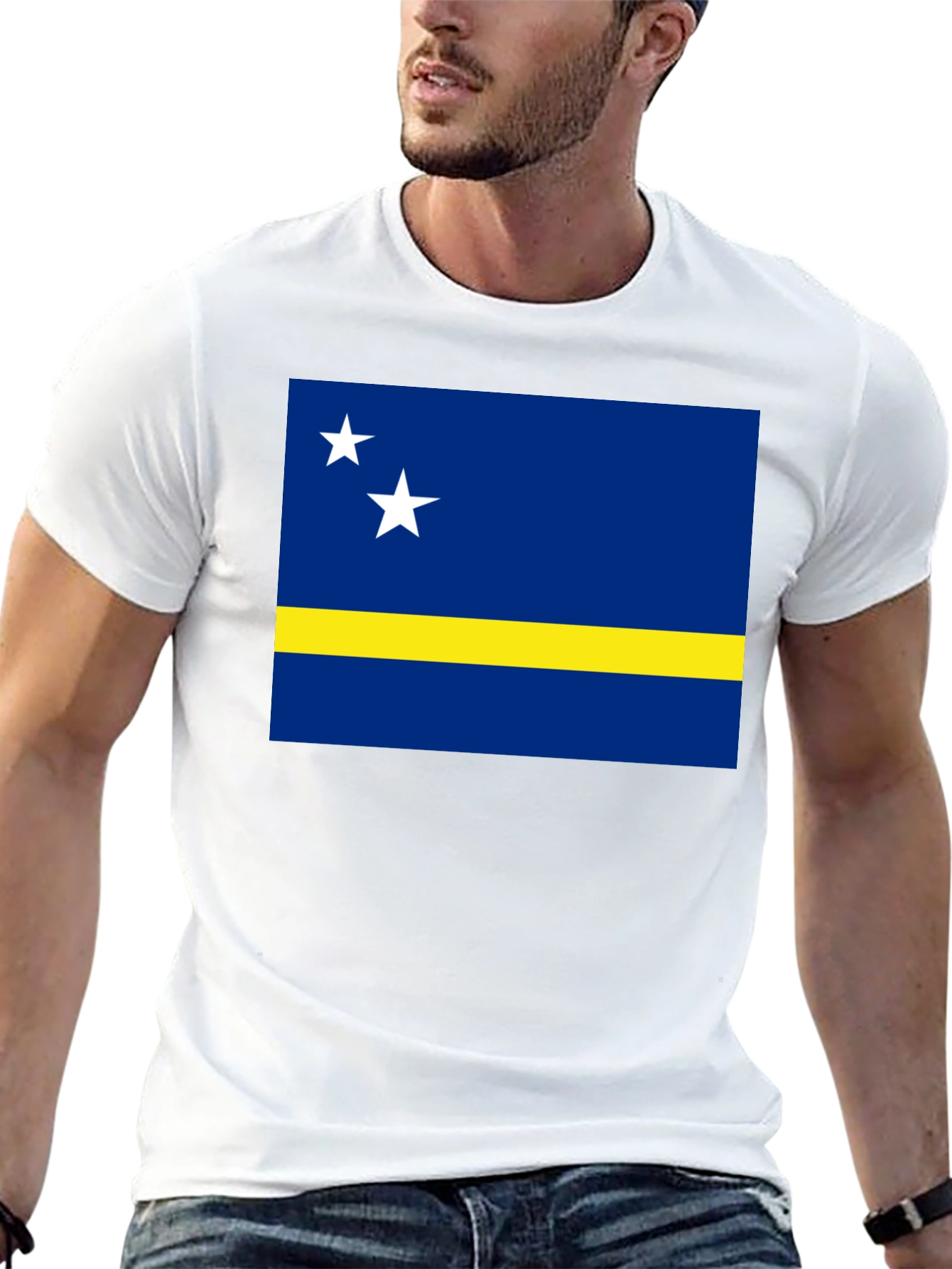 Curaçao Flag T-Shirt - Island Pride Tee