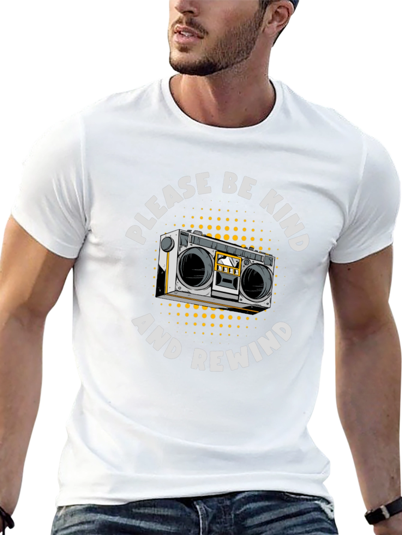 Please Be Kind & Rewind Graphic Tee