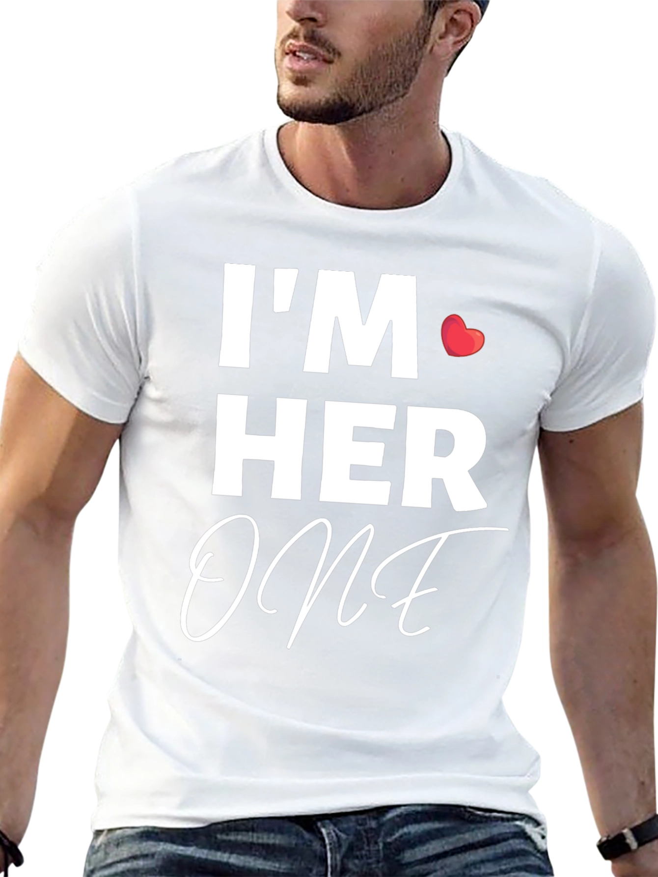 Im Her One Matching Couple T-Shirt